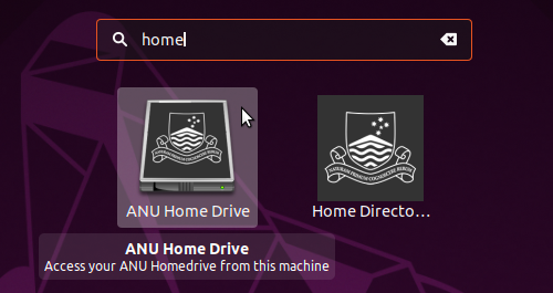 ANU Home Drive icon
