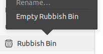 rubbish icon