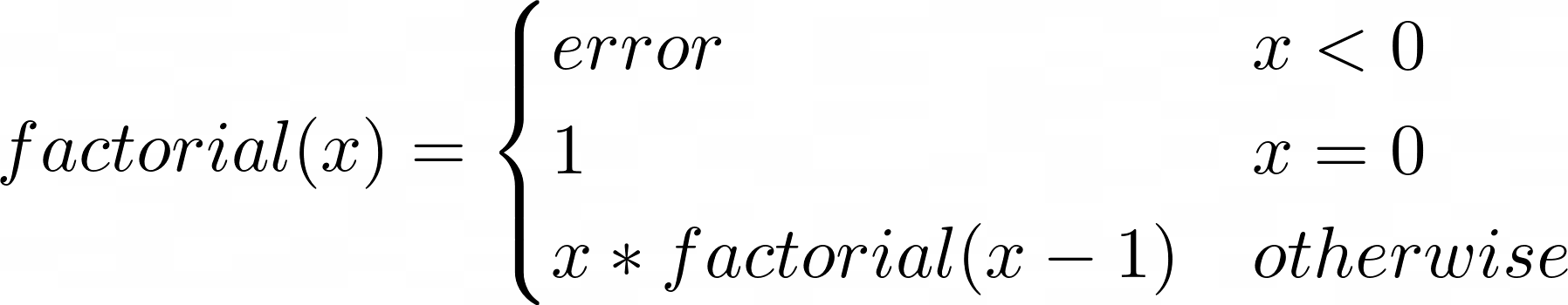 Example function